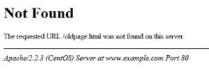 Not Found. The requested URL was not found on this server.