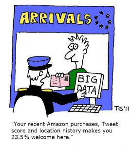 A cartoon about Big Data: