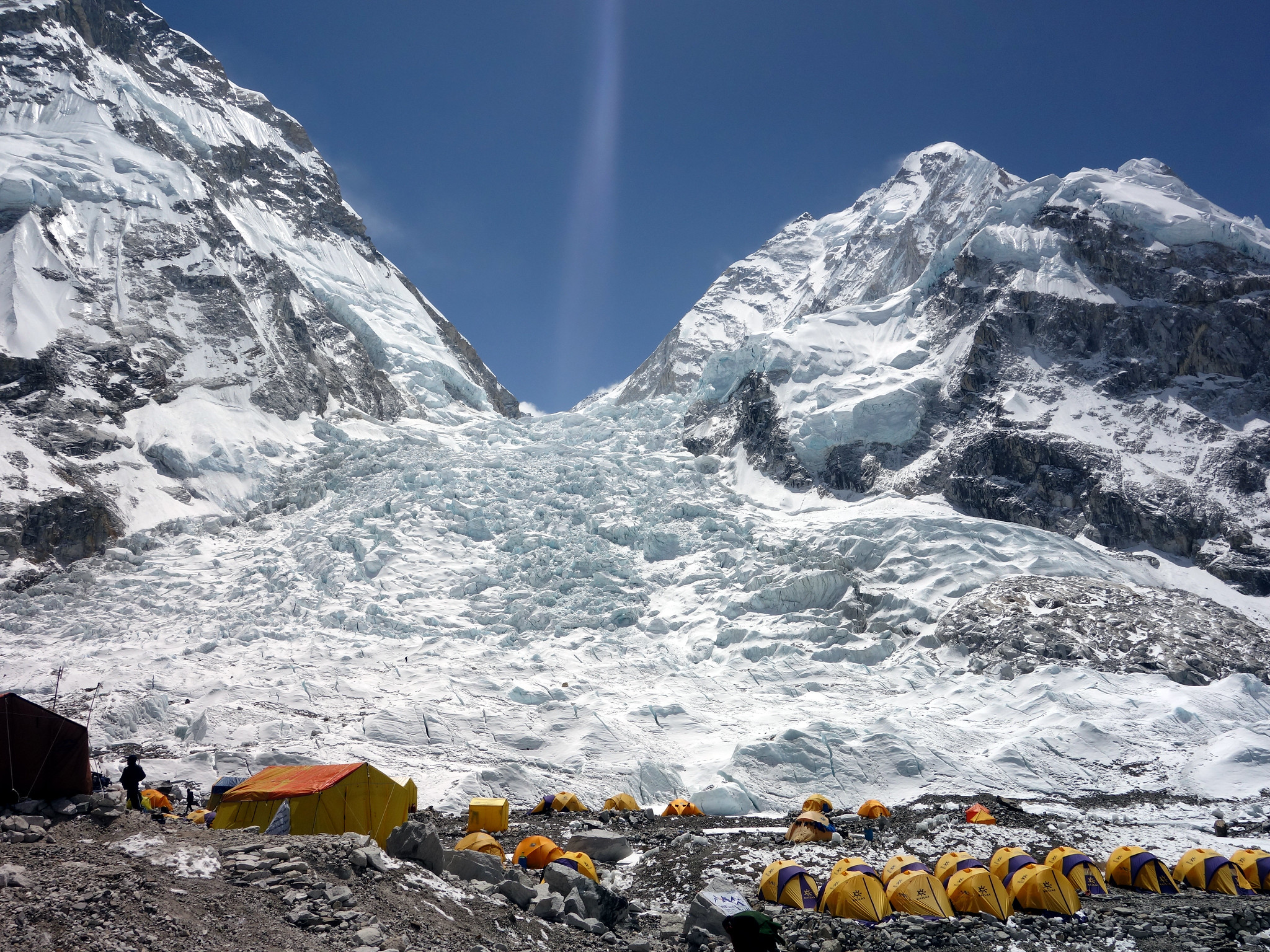 Base camp in Nepal